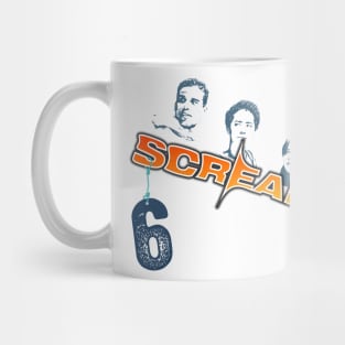 scream VI  (Scream 6)  scary horror movie graphic design by ironpalette Mug